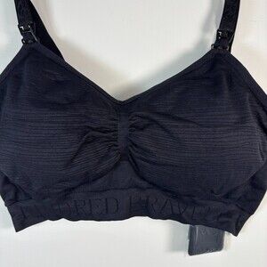 KINDRED BRAVELY NEW Sublime Hands Free Pumping Bra Womens M-Busty Black Extender